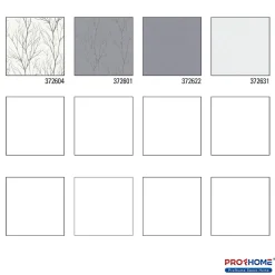 Profhome 372604-GU Papier peint nature légèrement texturé mat 5,33 m2