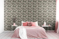 Profhome 394262-GU Papier peint floral légèrement texturé mat 5,33 m2