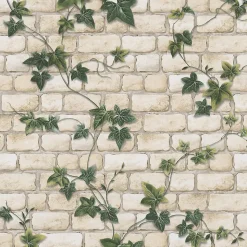 Profhome 980434-GU Papier peint nature légèrement texturé mat 5,33 m2