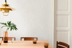 Profhome 388221-GU Papier peint à rayures légèrement texturé subtilement scintillant 5,33 m2