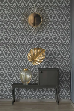 Profhome 335823-GU Papier peint baroque légèrement texturé mat 5,22 m2