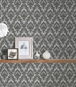 Profhome 335823-GU Papier peint baroque légèrement texturé mat 5,22 m2
