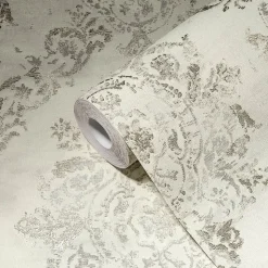 Profhome 387072-GU Papier peint baroque légèrement texturé satiné 5,33 m2