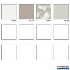 Profhome 369253-GU Papier peint aspect textile légèrement texturé mat 5,33 m2