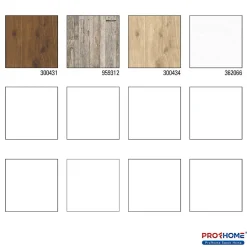 Profhome 300431-GU Papier peint aspect bois lisse mat 5,33 m2