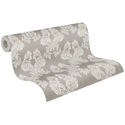 Profhome 956306-GU Papier peint aspect textile texturé mat 5,33 m2