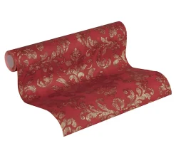 Profhome 374131-GU Papier peint baroque légèrement texturé subtilement chatoyant 5,33 m2