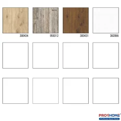Profhome 300434-GU Papier peint aspect bois lisse mat 5,33 m2