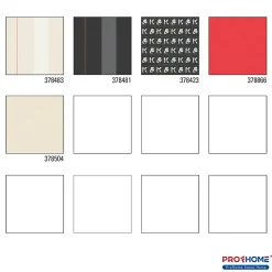 Profhome 378483-GU Papier peint à motifs graphiques lisse brillant 5,33 m2