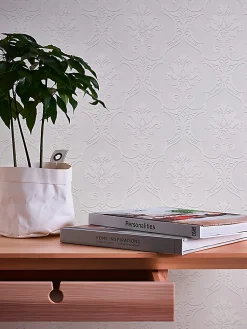 Profhome 354761-GU Papier peint baroque texturé mat 5,33 m2