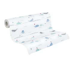 Profhome 381301-GU Papier peint enfants légèrement texturé mat 5,33 m2