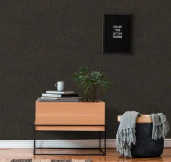Profhome 395073-GU Papier peint à motifs graphiques texturé et des accents métalliques 5,33 m2