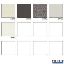 Profhome 370493-GU Papier peint baroque lisse subtilement chatoyant 7,035 m2