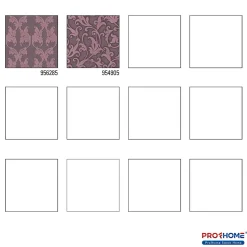 Profhome 956285-GU Papier peint aspect textile texturé mat 5,33 m2