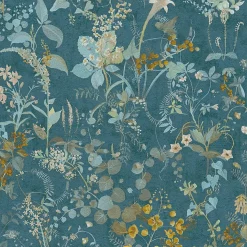Profhome 388253-GU Papier peint floral texturé mat 5,33 m2