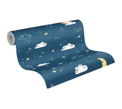 Profhome 381411-GU Papier peint enfants légèrement texturé mat 5,33 m2