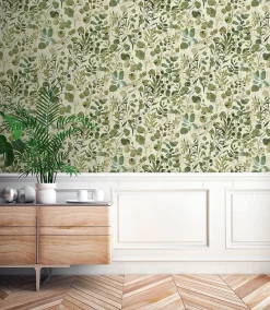 Profhome 396971-GU Papier peint nature légèrement texturé mat 5,33 m2