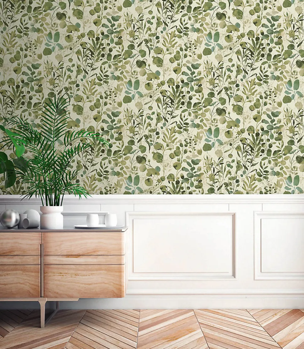 Profhome 396971-GU Papier peint nature légèrement texturé mat 5,33 m2