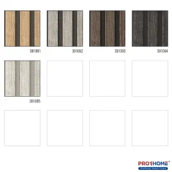 Profhome 391095-GU Papier peint aspect bois texturé mat 5,33 m2