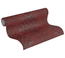 Profhome 368983-GU Papier peint baroque légèrement texturé brillant 5,33 m2
