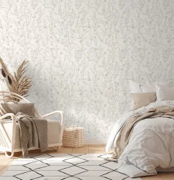 Profhome 395464-GU Papier peint ton-sur ton lisse satiné 5,33 m2