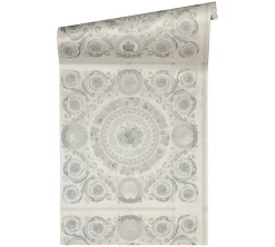 Profhome 370555-GU Papier peint baroque légèrement texturé brillant 7,035 m2