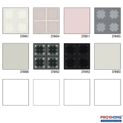 Profhome 378451-GU Papier peint de luxe exclusif légèrement texturé mat 5,33 m2