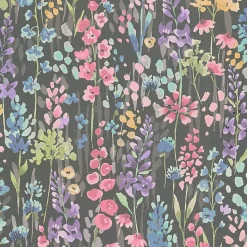 Profhome 396064-GU Papier peint floral lisse mat 5,33 m2