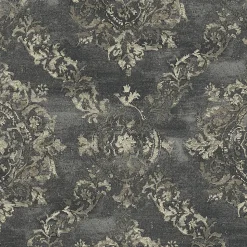 Profhome 387074-GU Papier peint baroque légèrement texturé satiné 5,33 m2