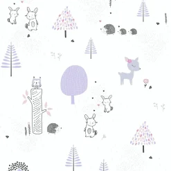 Profhome 381171-GU Papier peint enfants légèrement texturé mat 5,33 m2