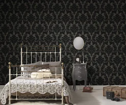 Profhome 335805-GU Papier peint baroque légèrement texturé mat 5,22 m2