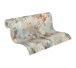 Profhome 379541-GU Papier peint aspect pierre carrelage légèrement texturé mat 5,33 m2