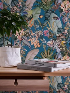 Profhome 381764-GU Papier peint motif animal lisse mat 5,33 m2