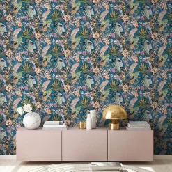 Profhome 381764-GU Papier peint motif animal lisse mat 5,33 m2