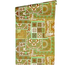 Profhome 370482-GU Papier peint baroque légèrement texturé subtilement chatoyant 7,035 m2