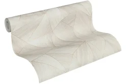 Profhome 361332-GU Papier peint à motifs graphiques lisse mat 5,33 m2
