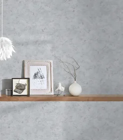Profhome 377722-GU Papier peint ton-sur ton légèrement texturé brillant 5,33 m2
