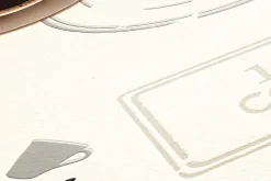 Profhome 943081-GU Papier peint pour cuisine et bain légèrement texturé mat 5,33 m2