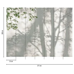 Profhome 399251-GU Papier peint photo lisse mat 3,71 m x 2,8 m
