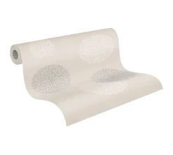 Profhome 937912-GU Papier peint à motifs graphiques texturé mat 5,33 m2