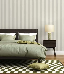 Profhome 381012-GU Papier peint à rayures légèrement texturé mat 5,33 m2
