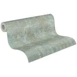 Profhome 396704-GU Papier peint aspect crépi texturé et des accents métalliques 5,33 m2