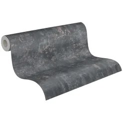 Profhome 396703-GU Papier peint aspect crépi texturé et des accents métalliques 5,33 m2