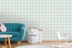 Profhome 381222-GU Papier peint aspect textile légèrement texturé mat 5,33 m2