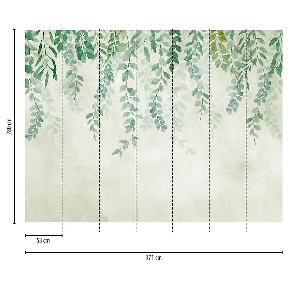 Profhome 399071-GU Papier peint photo lisse mat 3,71 m x 2,8 m