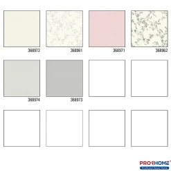 Profhome 368972-GU Papier peint ton-sur ton légèrement texturé scintillant 5,33 m2