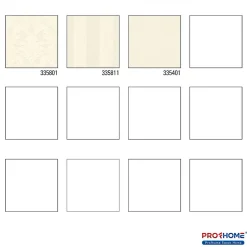 Profhome 335801-GU Papier peint baroque légèrement texturé mat 5,22 m2