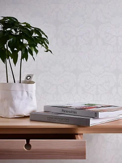 Profhome 951351-GU Papier peint baroque texturé mat 5,33 m2