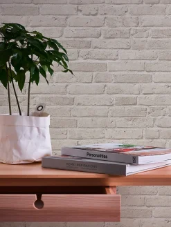 Profhome 355813-GU Papier peint aspect pierre carrelage légèrement texturé mat 5,33 m2