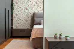 Profhome 397463-GU Papier peint floral légèrement texturé mat 5,33 m2